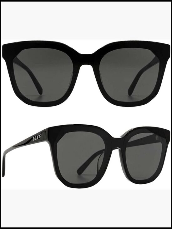 Designer Square Sunglasses Oversized Frame 100% UVA/UVB Protection